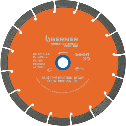 Deimantinis diskas CONSTRUCTIONline S13 230X22,2 mm Excelium
